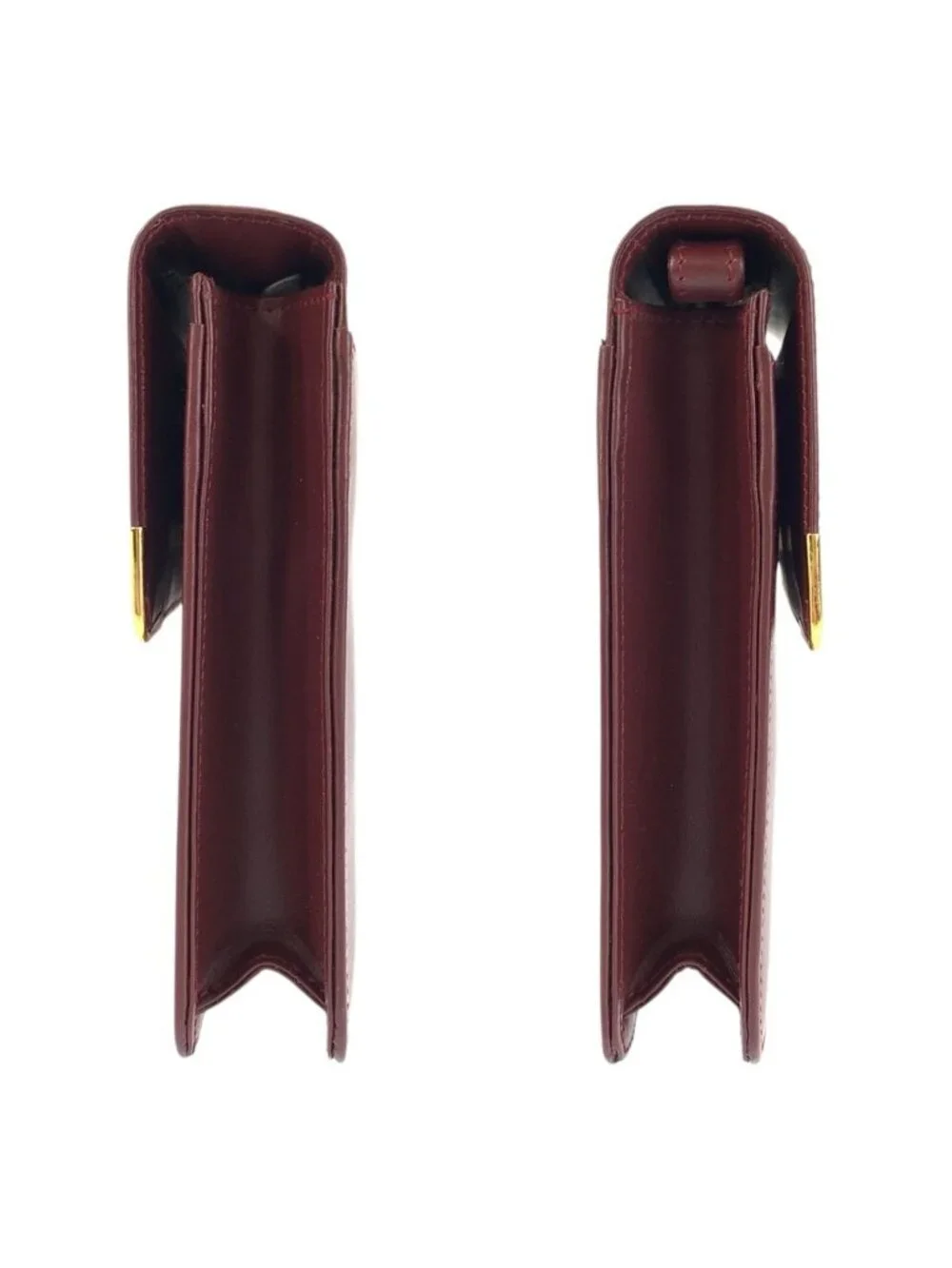 Cartier Must Clutch Leather Gold